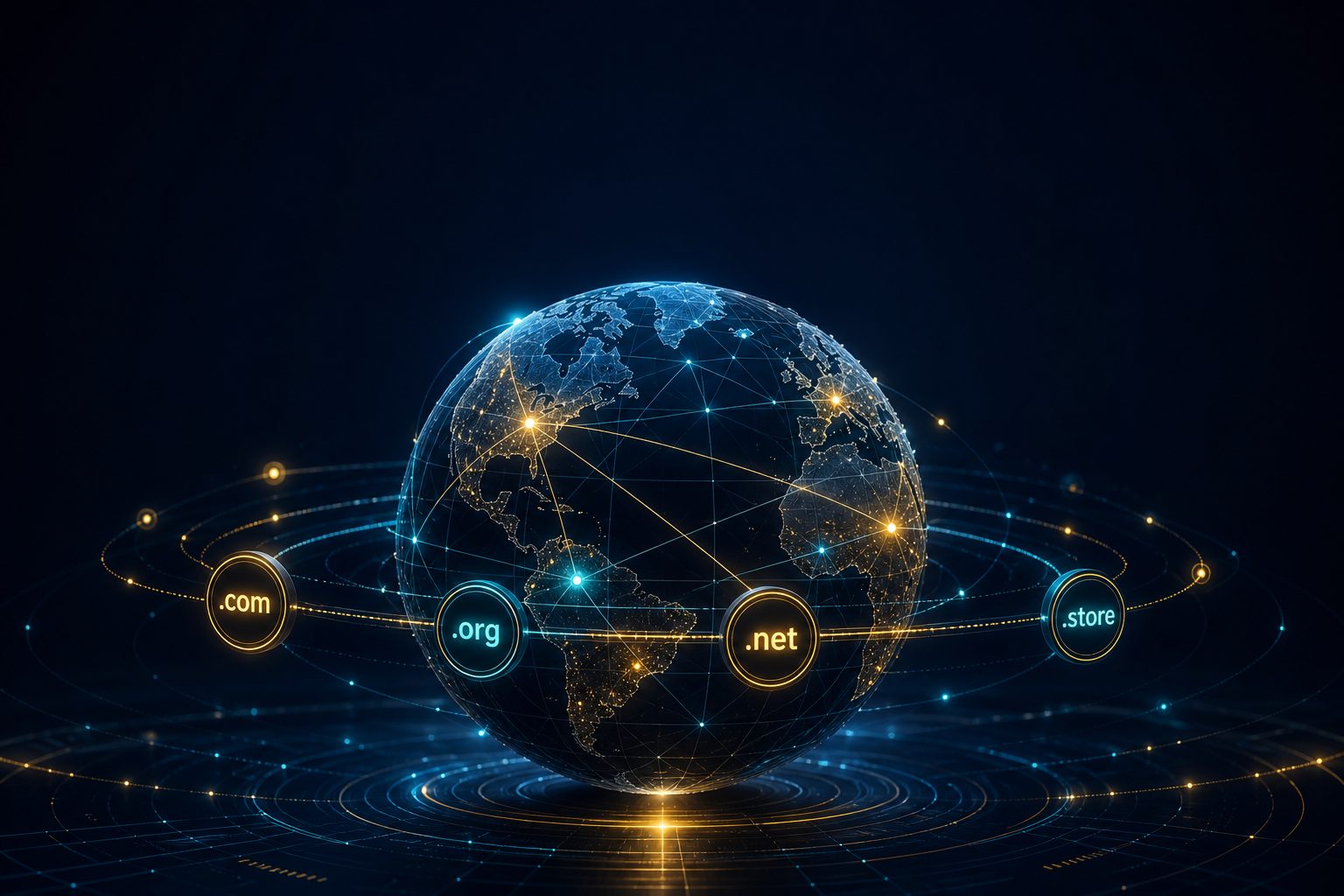 Global domain network background